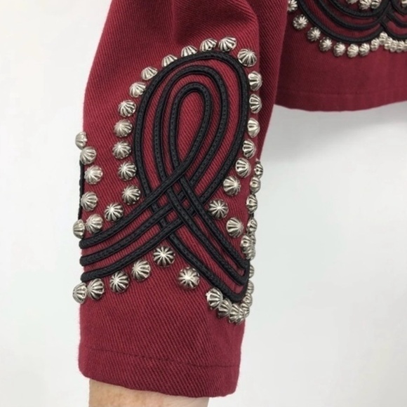 Double D Ranch Wear vintage Heavily Embellished studded jacket RARE - Picture 7 of 14